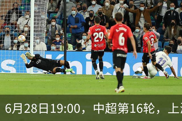 6月28日19:00，中超第16轮，上海申花客场4-1逆转战胜大连英博